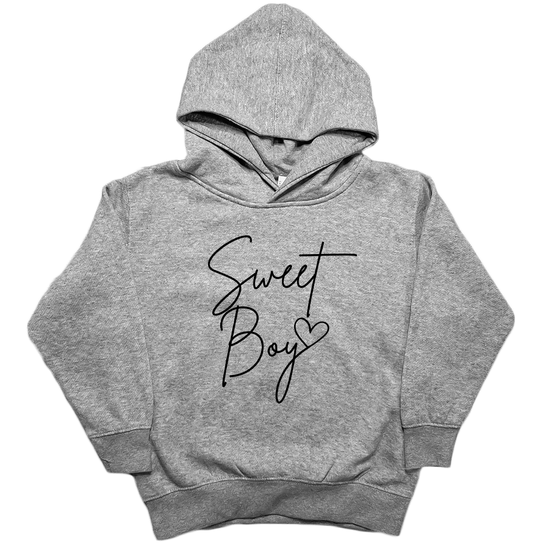 Sweet Boy Toddler Hoodie - Muddy Boots Clothing - Hoodie