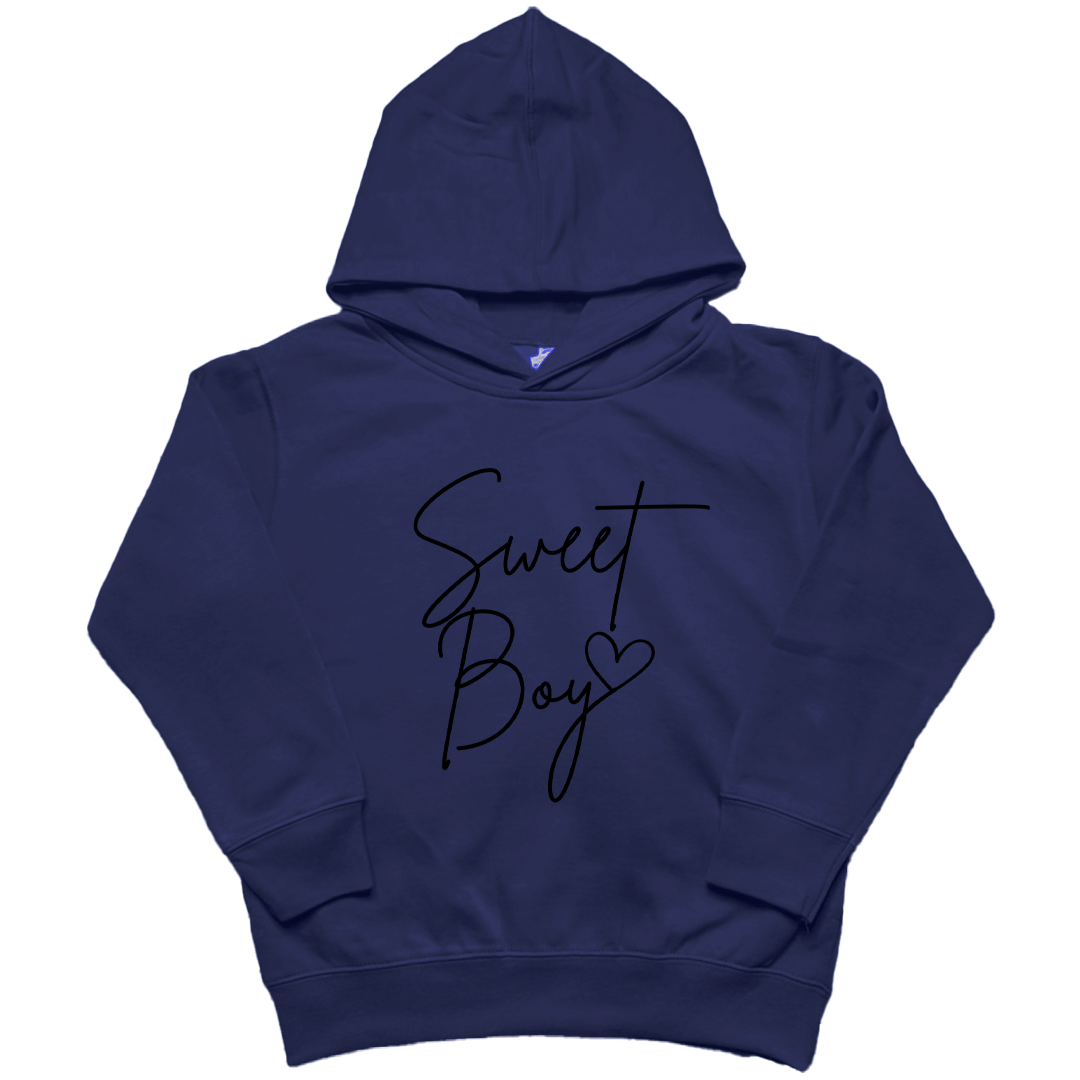 Sweet Boy Toddler Hoodie - Muddy Boots Clothing - Hoodie