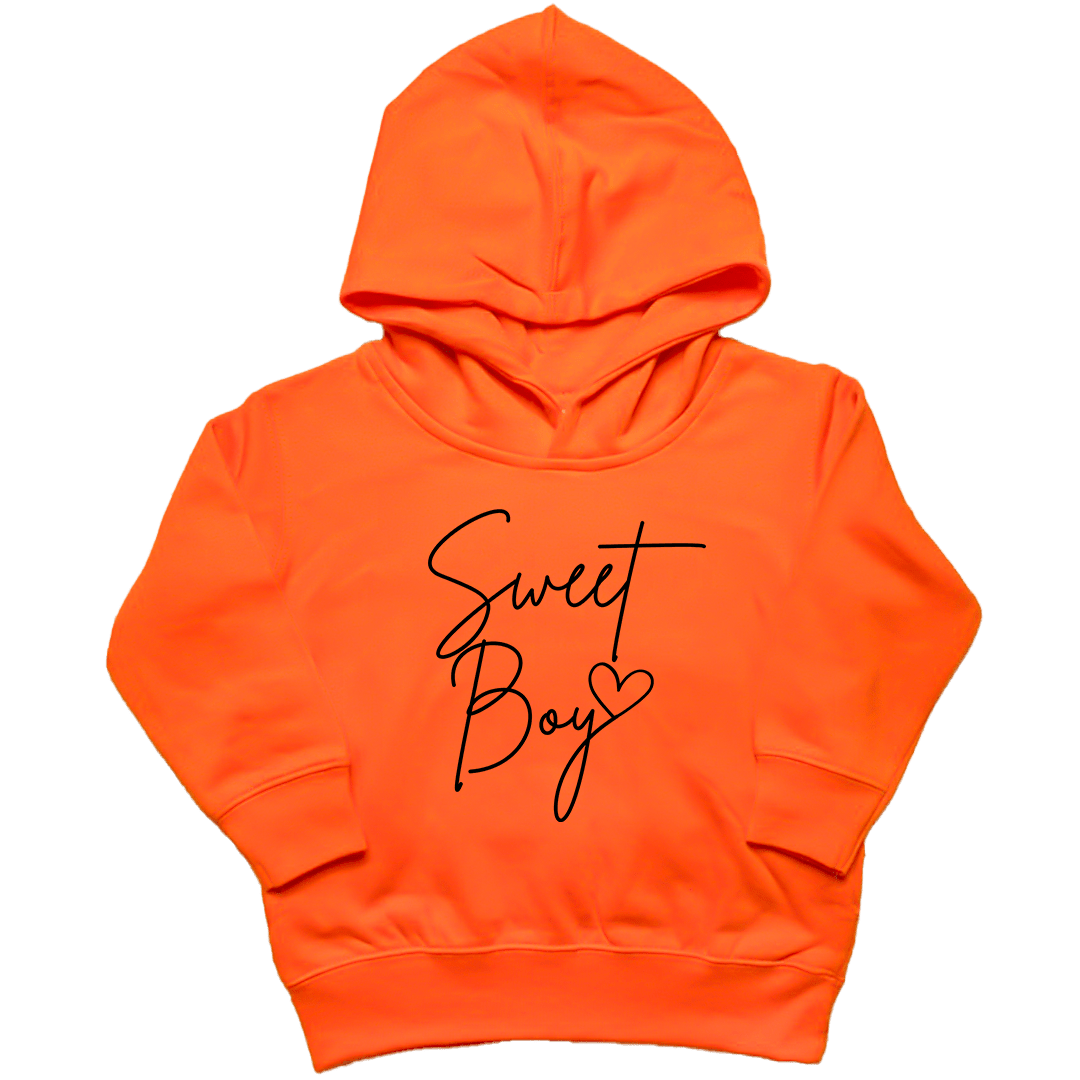 Sweet Boy Toddler Hoodie - Muddy Boots Clothing - Hoodie