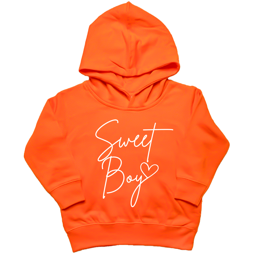 Sweet Boy Toddler Hoodie - Muddy Boots Clothing - Hoodie