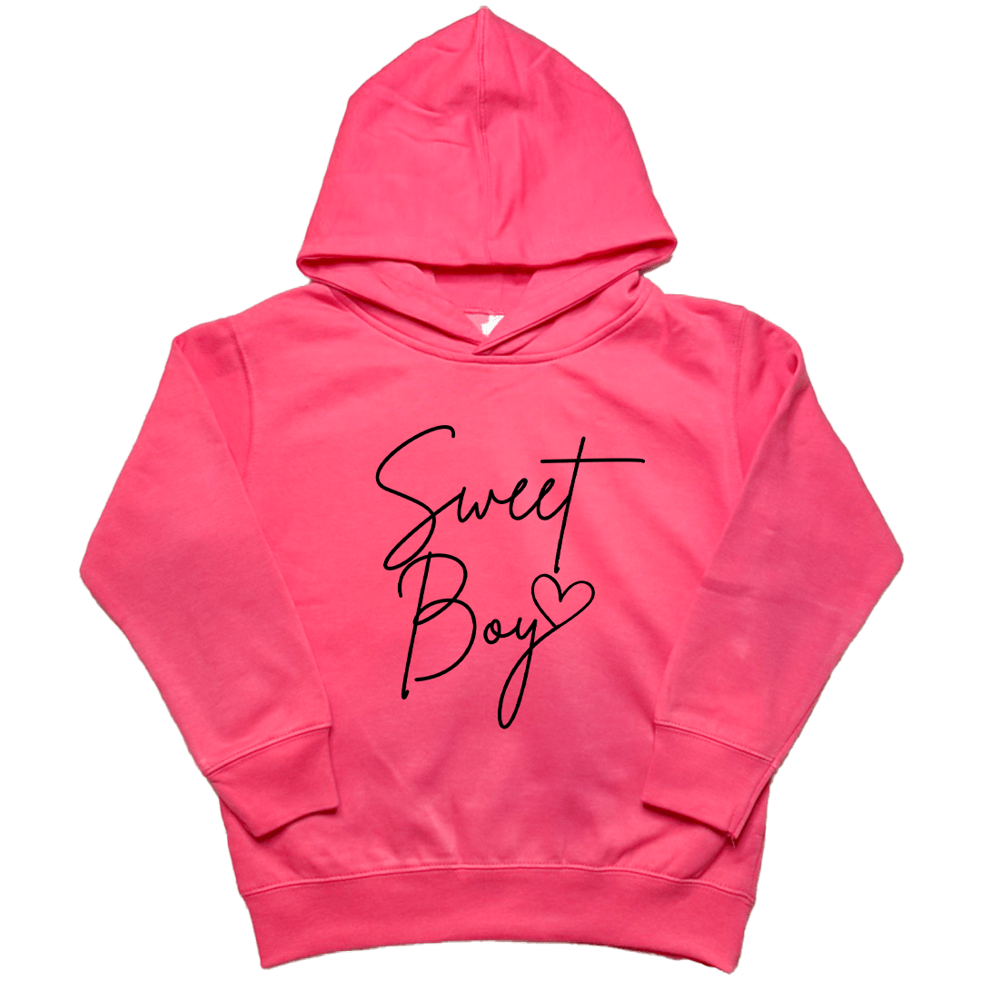 Sweet Boy Toddler Hoodie - Muddy Boots Clothing - Hoodie