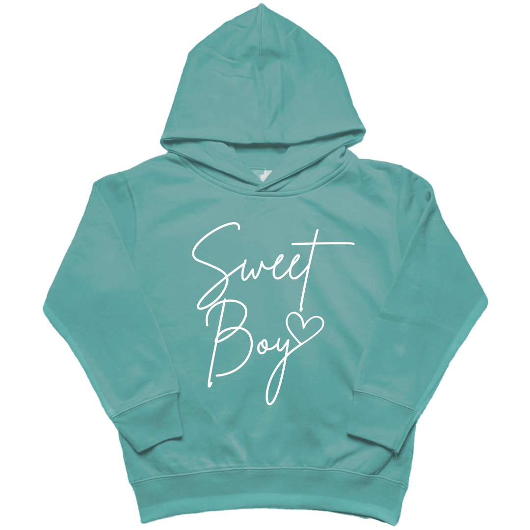 Sweet Boy Toddler Hoodie - Muddy Boots Clothing - Hoodie