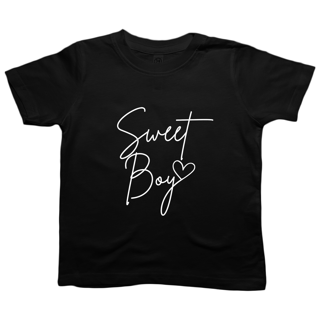 Sweet Boy Toddler Tee - Muddy Boots Clothing - T-Shirt