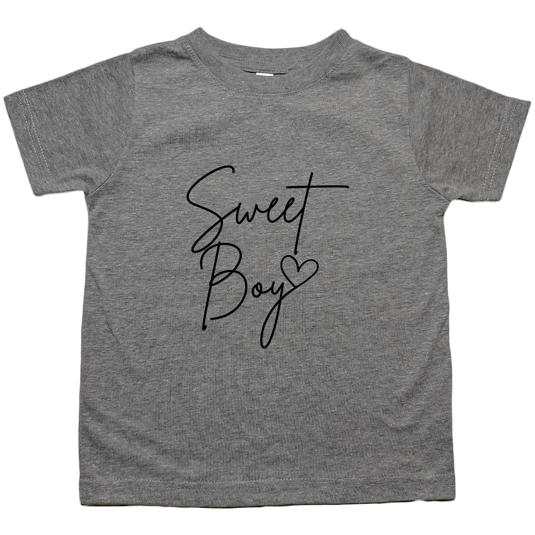 Sweet Boy Toddler Tee - Muddy Boots Clothing - T-Shirt