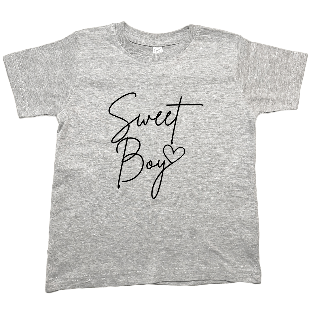 Sweet Boy Toddler Tee - Muddy Boots Clothing - T-Shirt