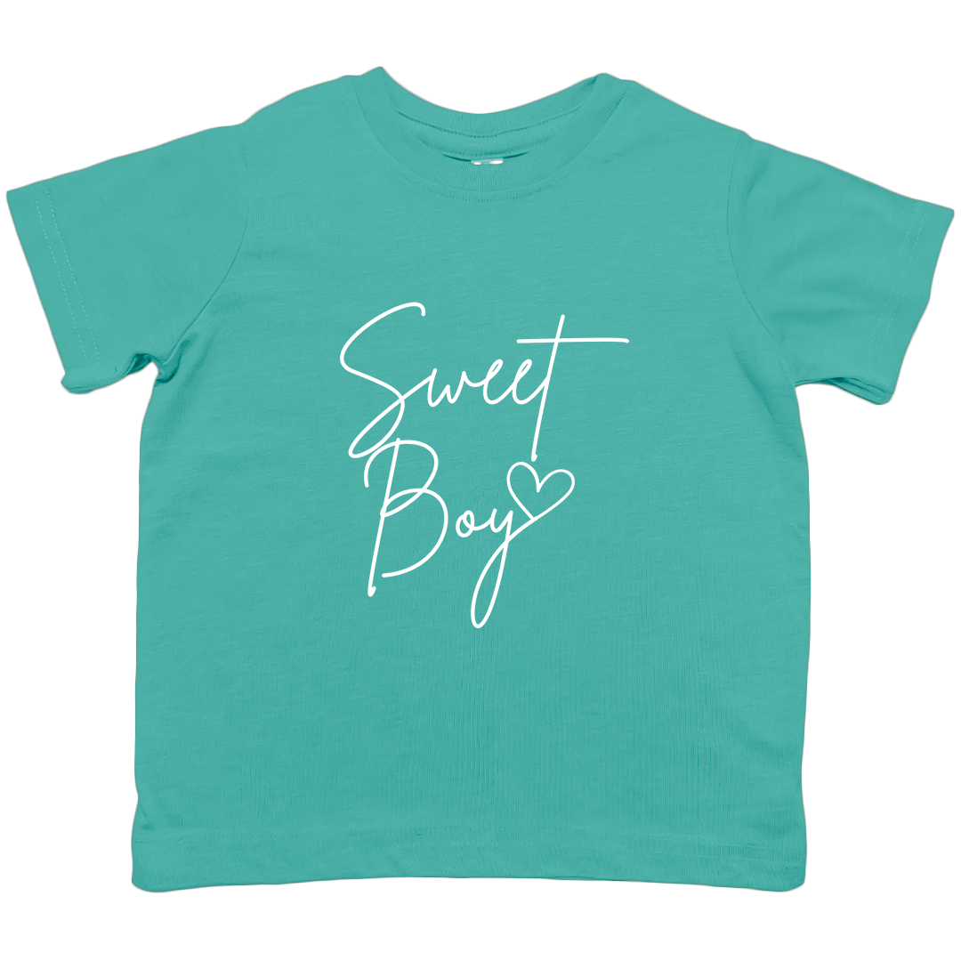 Sweet Boy Toddler Tee - Muddy Boots Clothing - T-Shirt