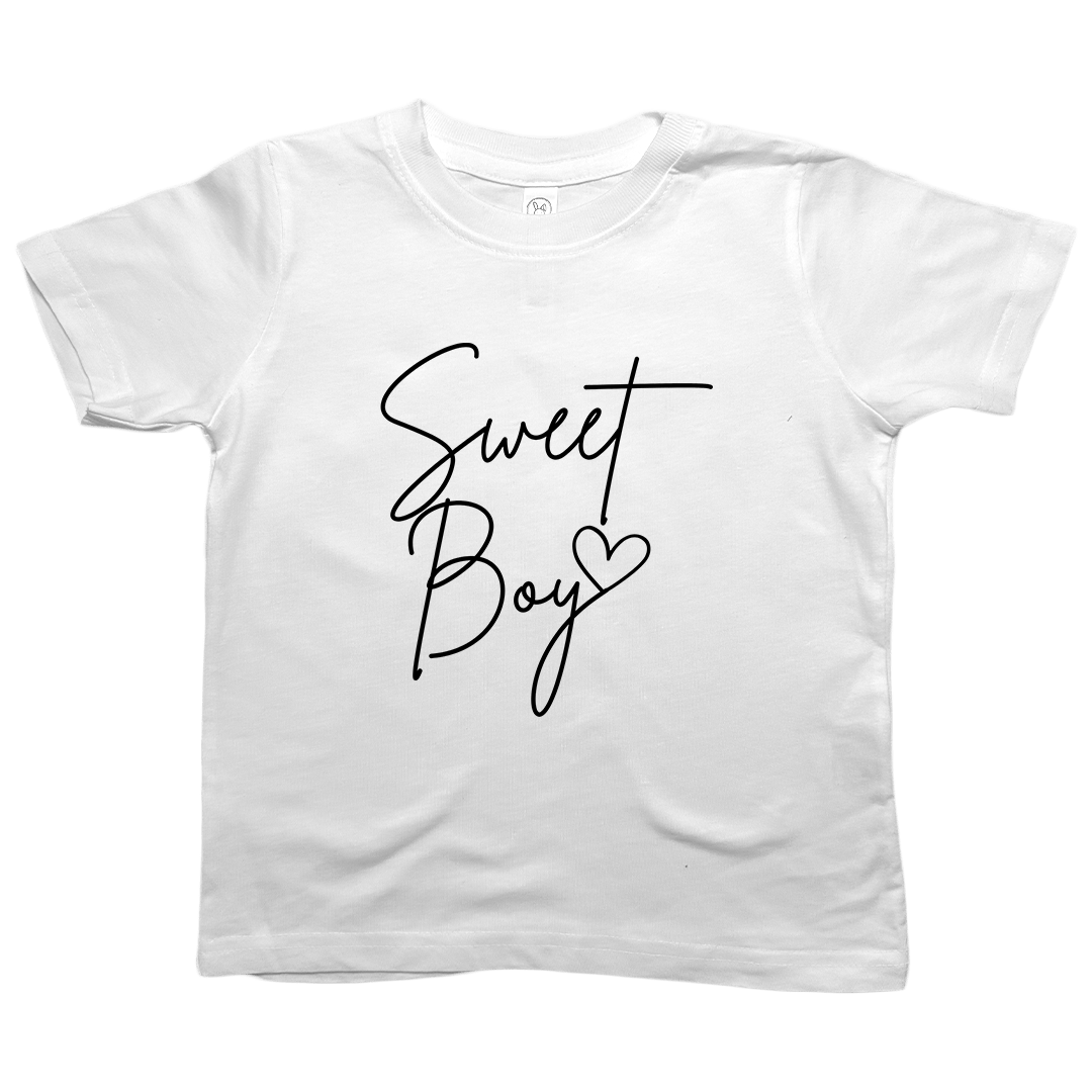 Sweet Boy Toddler Tee - Muddy Boots Clothing - T-Shirt