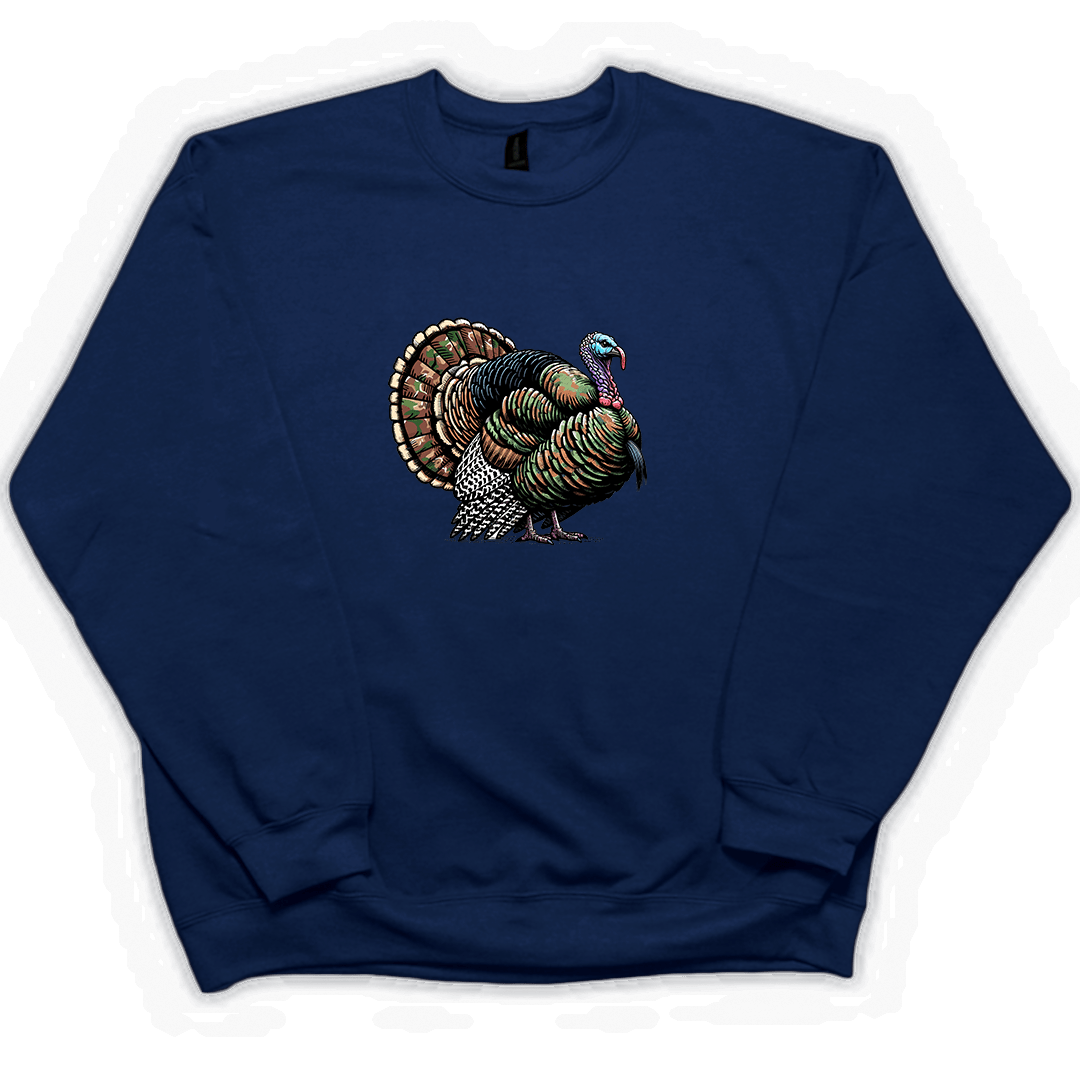 Trophy Tom Adult Crew Neck Sweatshirt - Muddy Boots Clothing - Crew Neck Sweatshirt