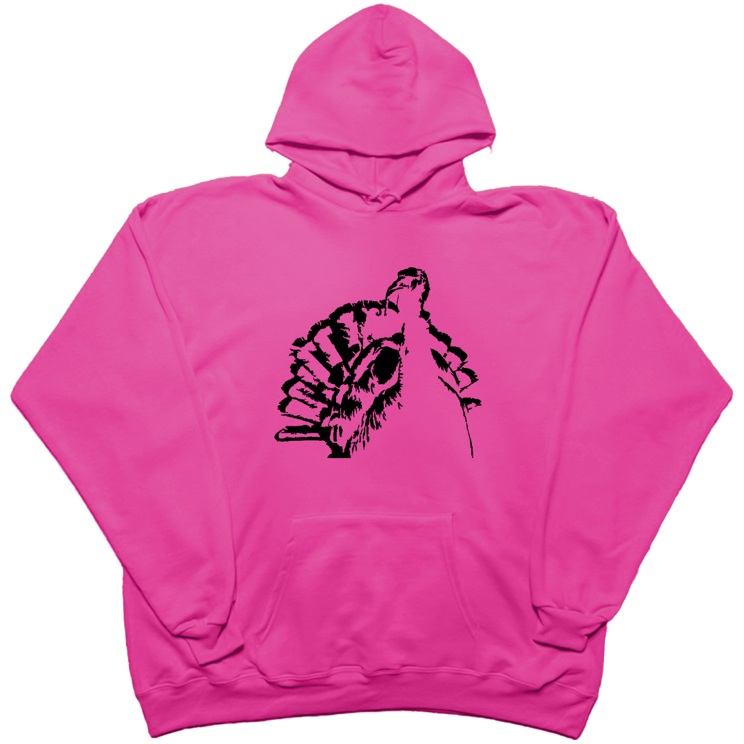 Turkey Contour Adult Hoodie - Muddy Boots Clothing - Hoodie