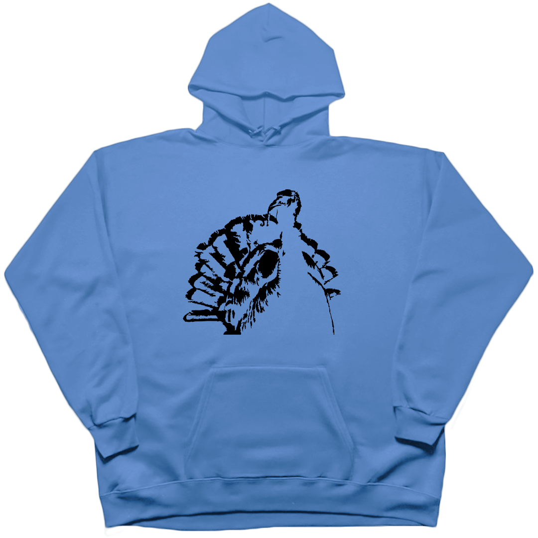 Turkey Contour Adult Hoodie - Muddy Boots Clothing - Hoodie