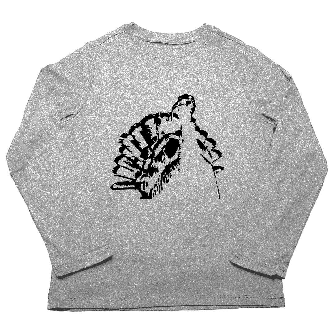 Turkey Contour Adult Long Sleeve Tee - Muddy Boots Clothing - Long Sleeve Tee