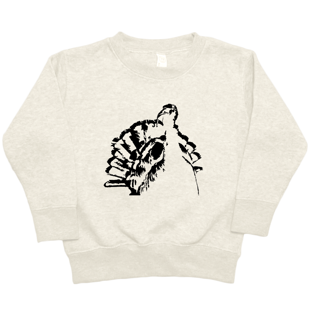 Turkey Contour Toddler Crew Neck Sweatshirt - Muddy Boots Clothing - Crew Neck Sweatshirt
