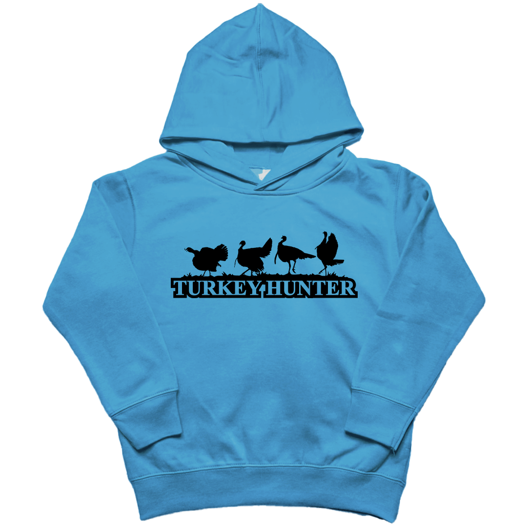 Turkey Hunter Kids Hoodie - Muddy Boots Clothing - Hoodie