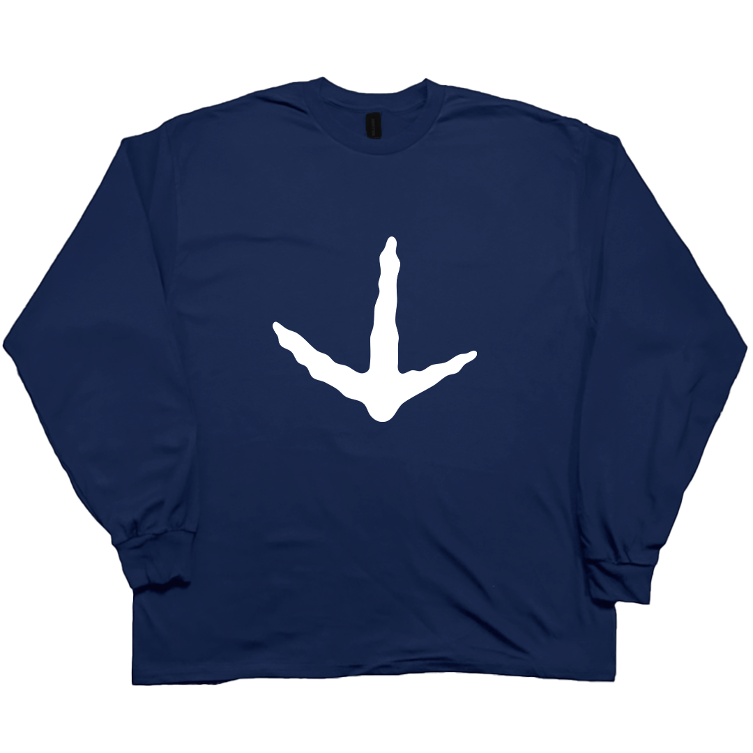 Turkey Toes Adult Long Sleeve Tee - Muddy Boots Clothing - Long Sleeve Tee