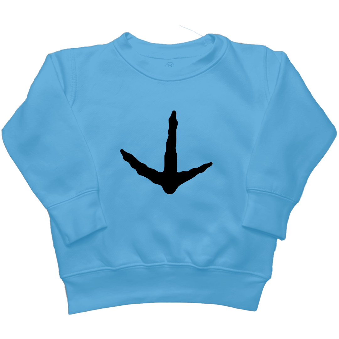 Turkey Toes Kids Crew Neck Sweatshirt - Muddy Boots Clothing - Crew Neck Sweatshirt