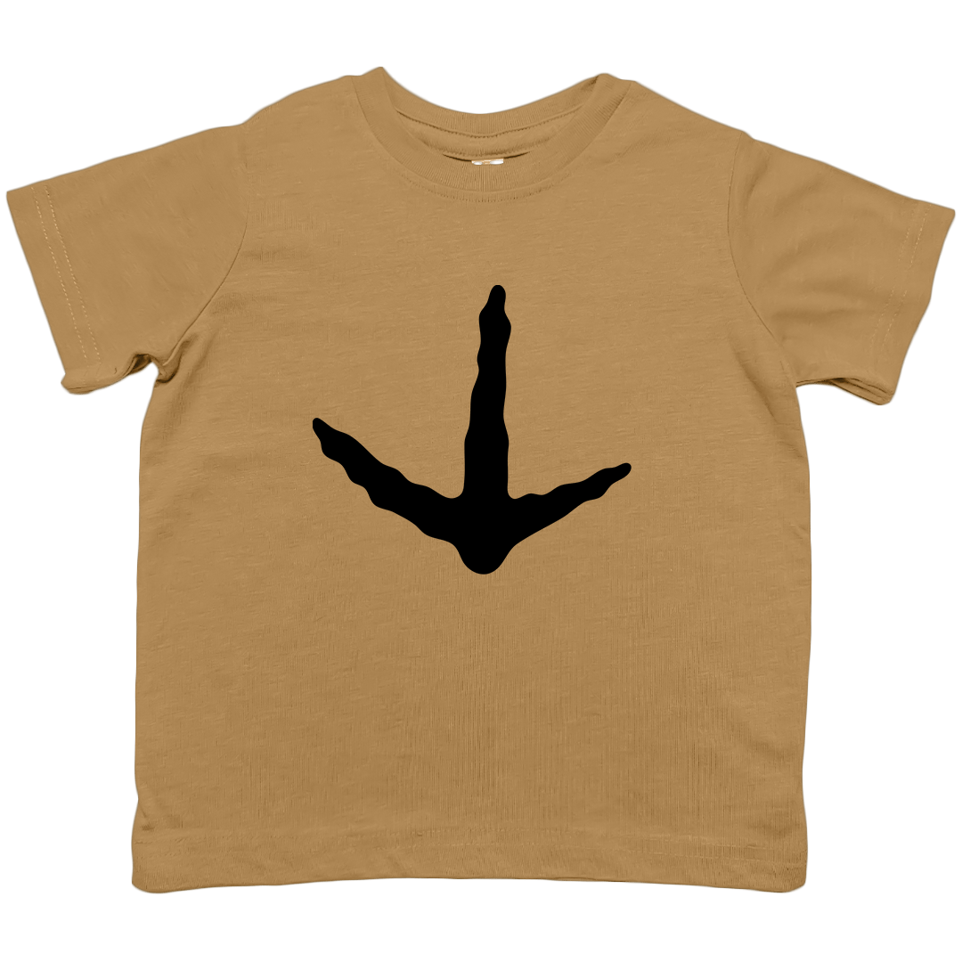 Turkey Toes Toddler Tee - Muddy Boots Clothing - T-Shirt