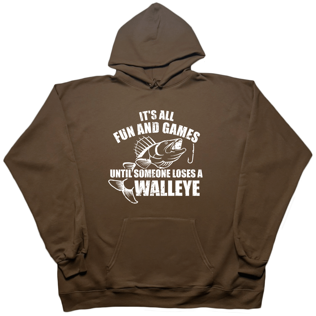 Walleye Games Adult Hoodie - Muddy Boots Clothing - Hoodie