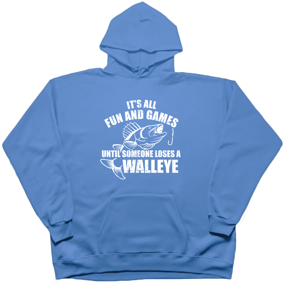 Walleye Games Adult Hoodie - Muddy Boots Clothing - Hoodie