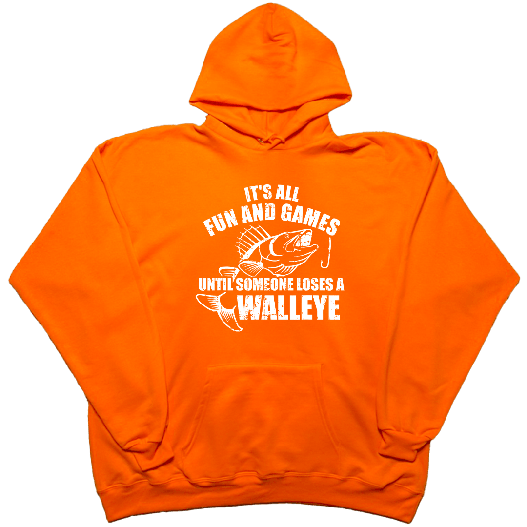Walleye Games Adult Hoodie - Muddy Boots Clothing - Hoodie