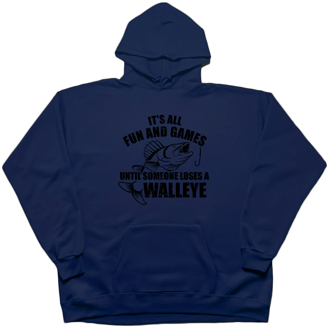 Walleye Games Adult Hoodie - Muddy Boots Clothing - Hoodie