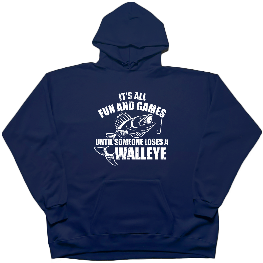 Walleye Games Adult Hoodie - Muddy Boots Clothing - Hoodie