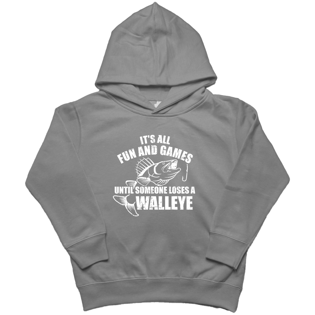 Walleye Games Toddler Hoodie - Muddy Boots Clothing - Hoodie
