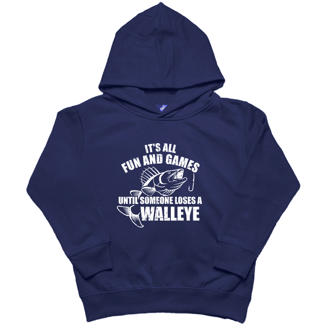 Walleye Games Toddler Hoodie - Muddy Boots Clothing - Hoodie