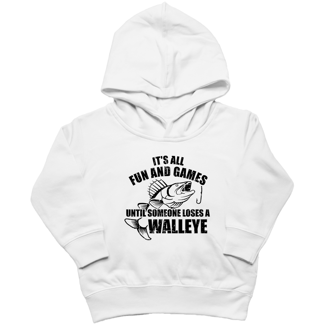 Walleye Games Toddler Hoodie - Muddy Boots Clothing - Hoodie