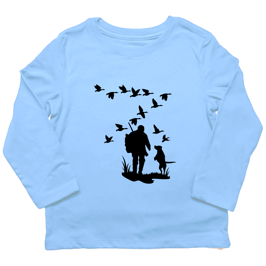 Waterfowl Magic Toddler Long Sleeve Tee - Muddy Boots Clothing - Long Sleeve Tee