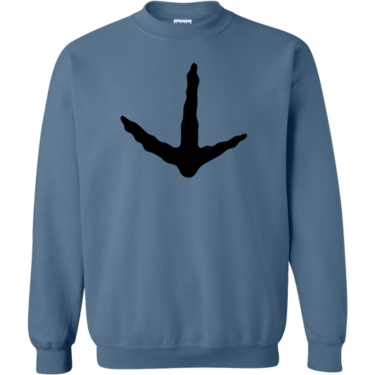 Turkey Toes Adult Crew Neck Sweatshirt