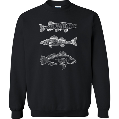 Mountain Deer Adult Crew Neck Sweatshirt