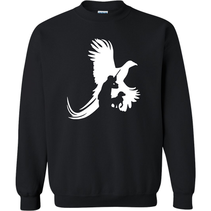 Pheasant Hunter Adult Crew Neck Sweatshirt