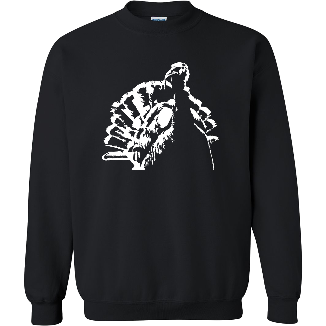 Turkey Contour Adult Crew Neck Sweatshirt