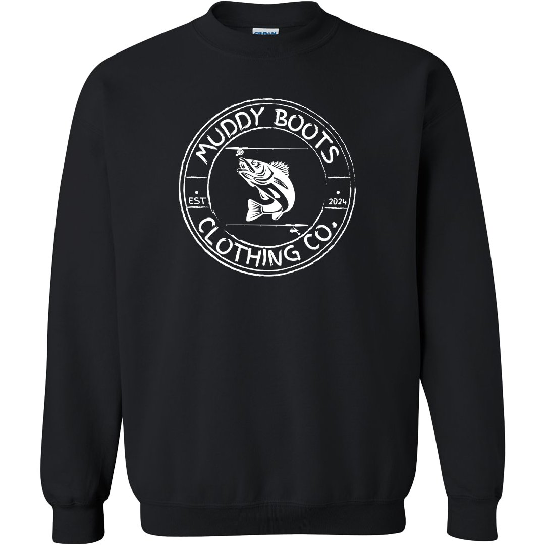 Rod Bending Adult Crew Neck Sweatshirt