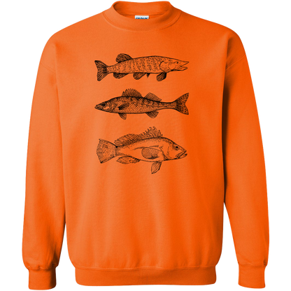Mountain Deer Adult Crew Neck Sweatshirt