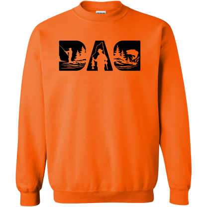 Fishing Dad Adult Crew Neck Sweatshirt