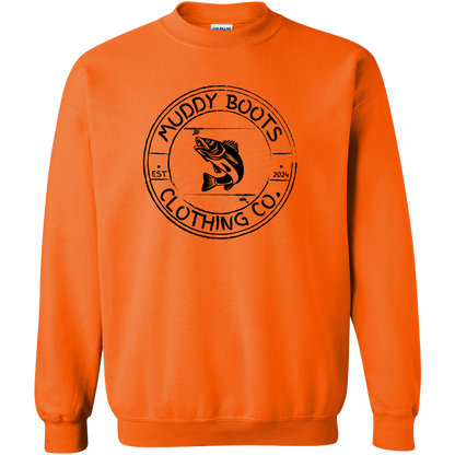Rod Bending Adult Crew Neck Sweatshirt