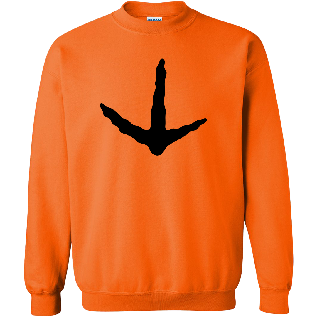 Turkey Toes Adult Crew Neck Sweatshirt