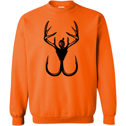Antler Hook Adult Crew Neck Sweatshirt