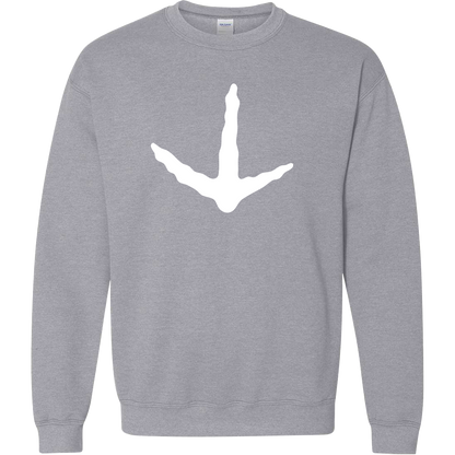 Turkey Toes Adult Crew Neck Sweatshirt