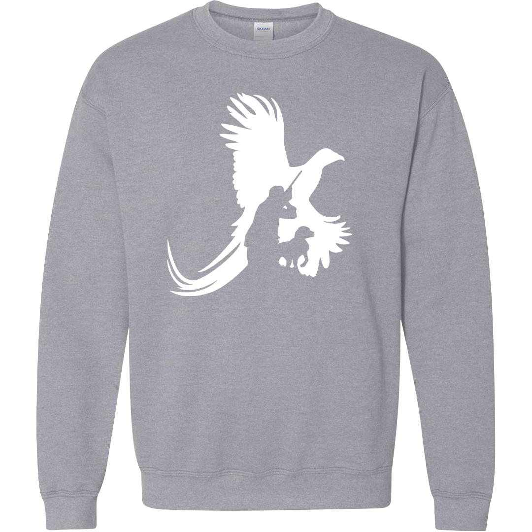 Pheasant Hunter Adult Crew Neck Sweatshirt