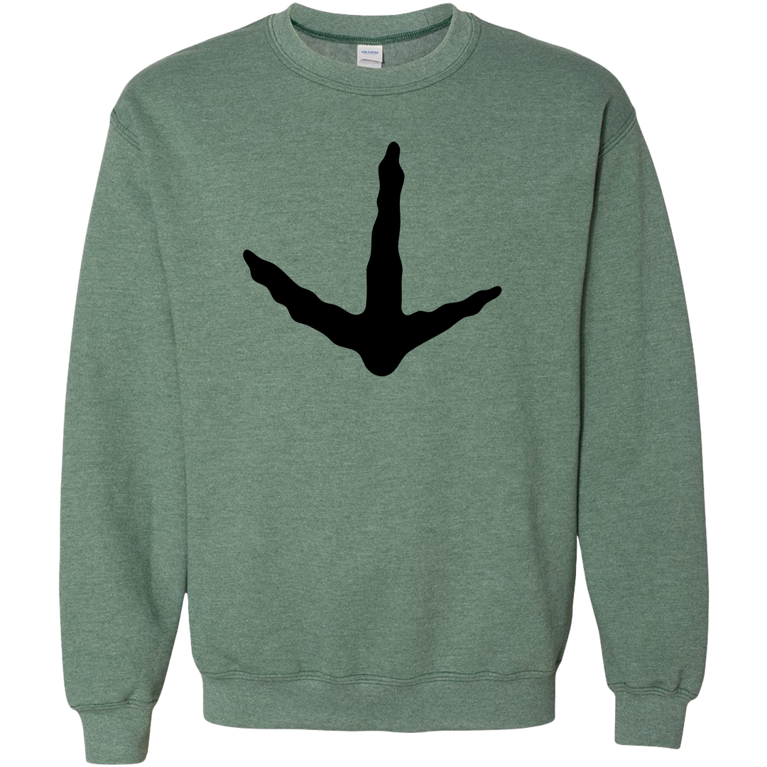 Turkey Toes Adult Crew Neck Sweatshirt