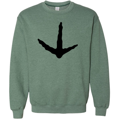 Turkey Toes Adult Crew Neck Sweatshirt