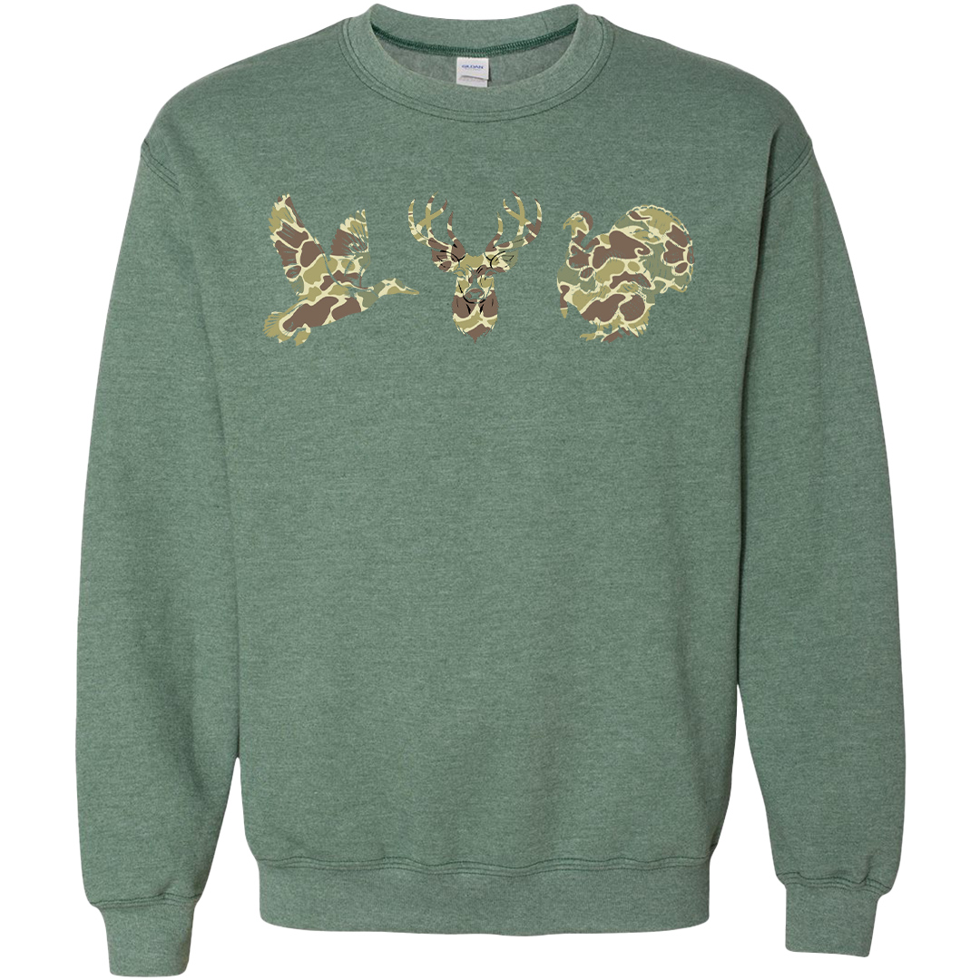 Hidden Game Adult Crew Neck Sweatshirt