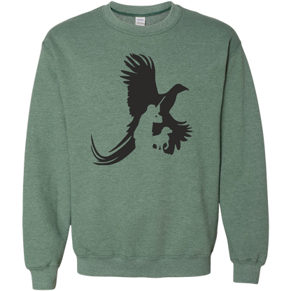 Pheasant Hunter Adult Crew Neck Sweatshirt