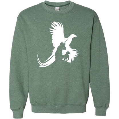 Pheasant Hunter Adult Crew Neck Sweatshirt
