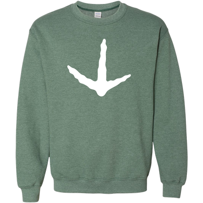 Turkey Toes Adult Crew Neck Sweatshirt