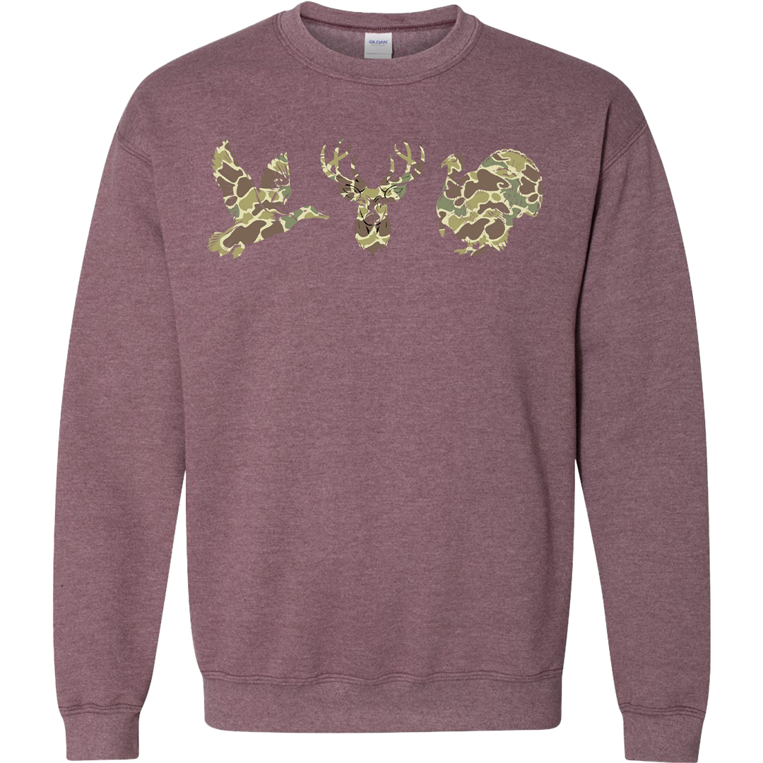 Hidden Game Adult Crew Neck Sweatshirt