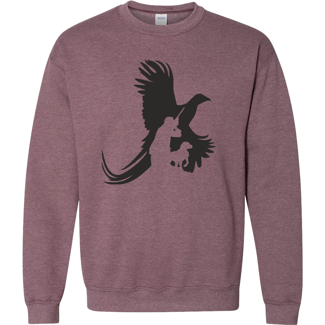 Pheasant Hunter Adult Crew Neck Sweatshirt