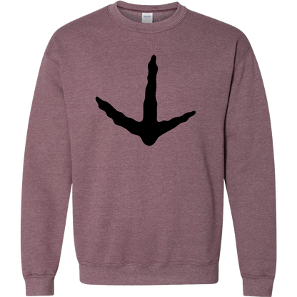 Turkey Toes Adult Crew Neck Sweatshirt